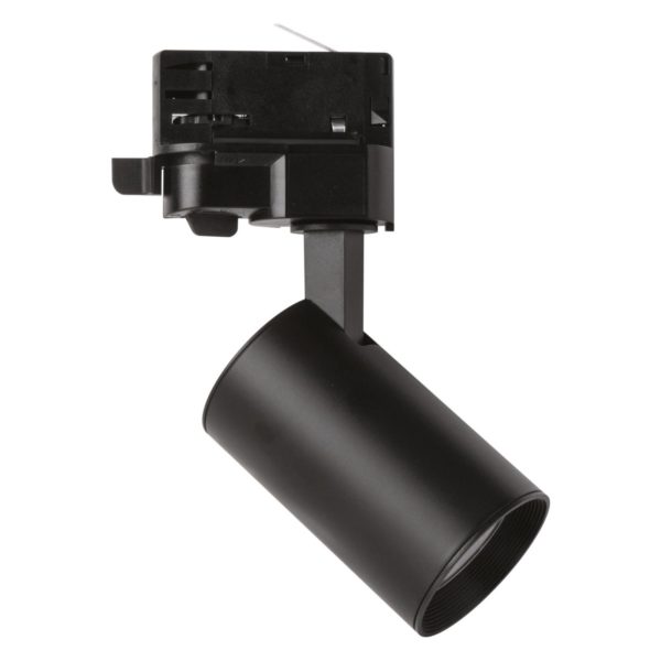 Megaman Spot LED MarcoMini rail triphasé noir 4 000 K Megaman