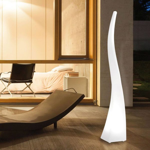 Mantra Iluminación Lampadaire de terrasse Flame avec IP65 Mantra Iluminación