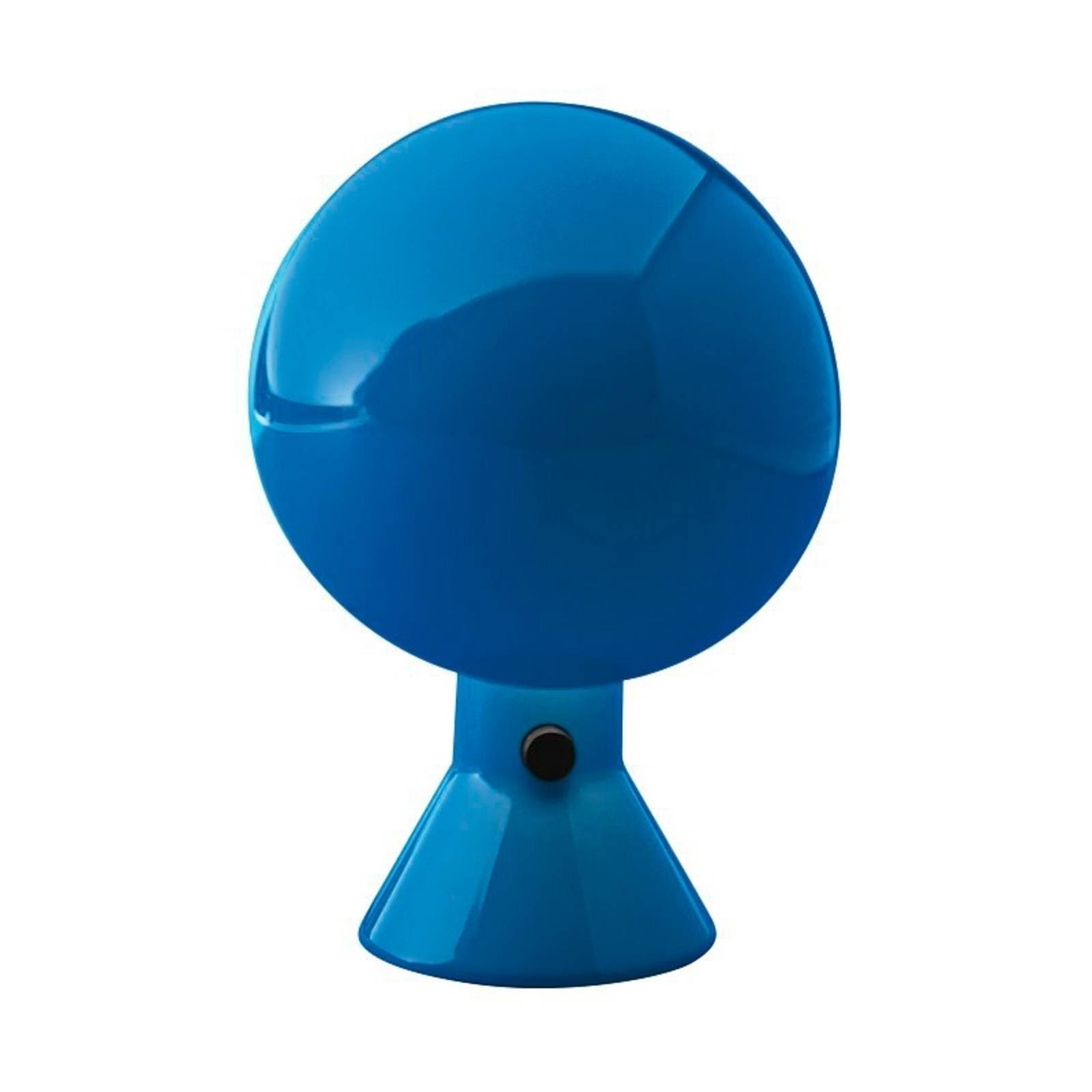 Martinelli Luce Lampe à poser design ELMETTO bleue Martinelli Luce