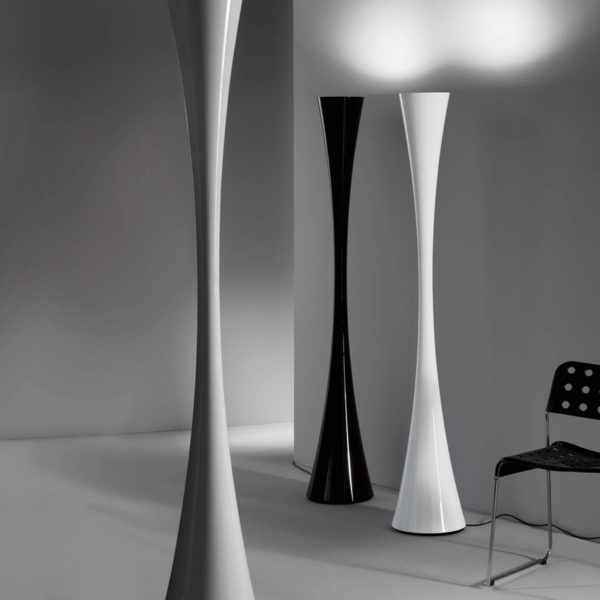 Lampadaire LED Martinelli Luce Bionica 180 cm noir Martinelli Luce