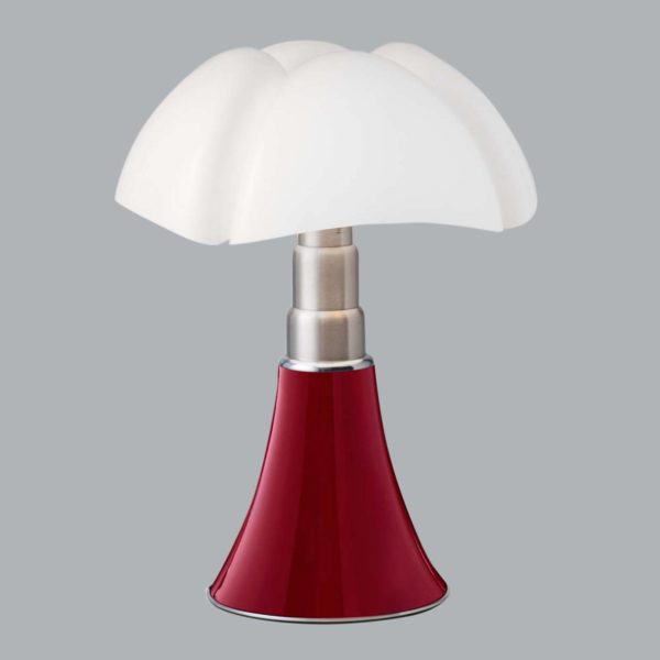 Martinelli Luce Minipipistrello lampe table rouge Martinelli Luce