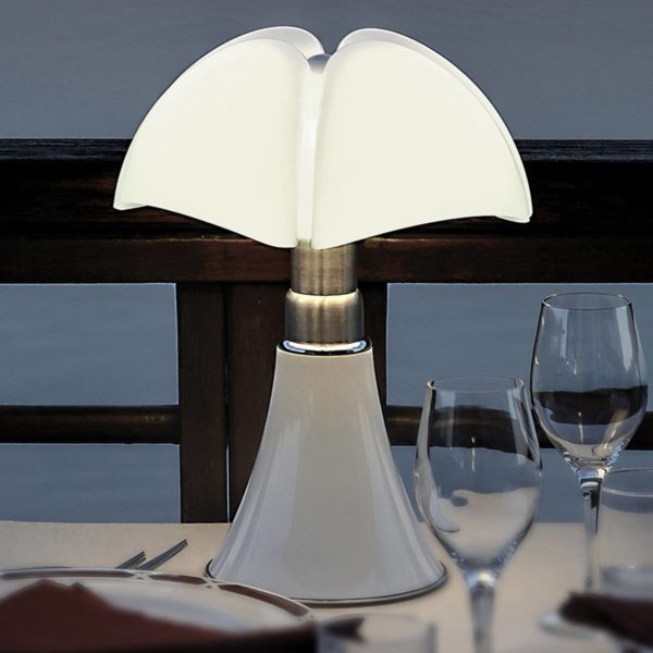 Martinelli Luce Minipipistrello USB/touch, blanc Martinelli Luce