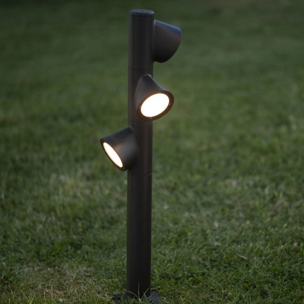 Martinelli Luce Bruco borne à 3 lampes 93cm Martinelli Luce