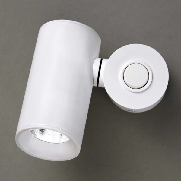 Milan Iluminación Milan Haul applique LED cylindrique, blanche Milan Iluminación