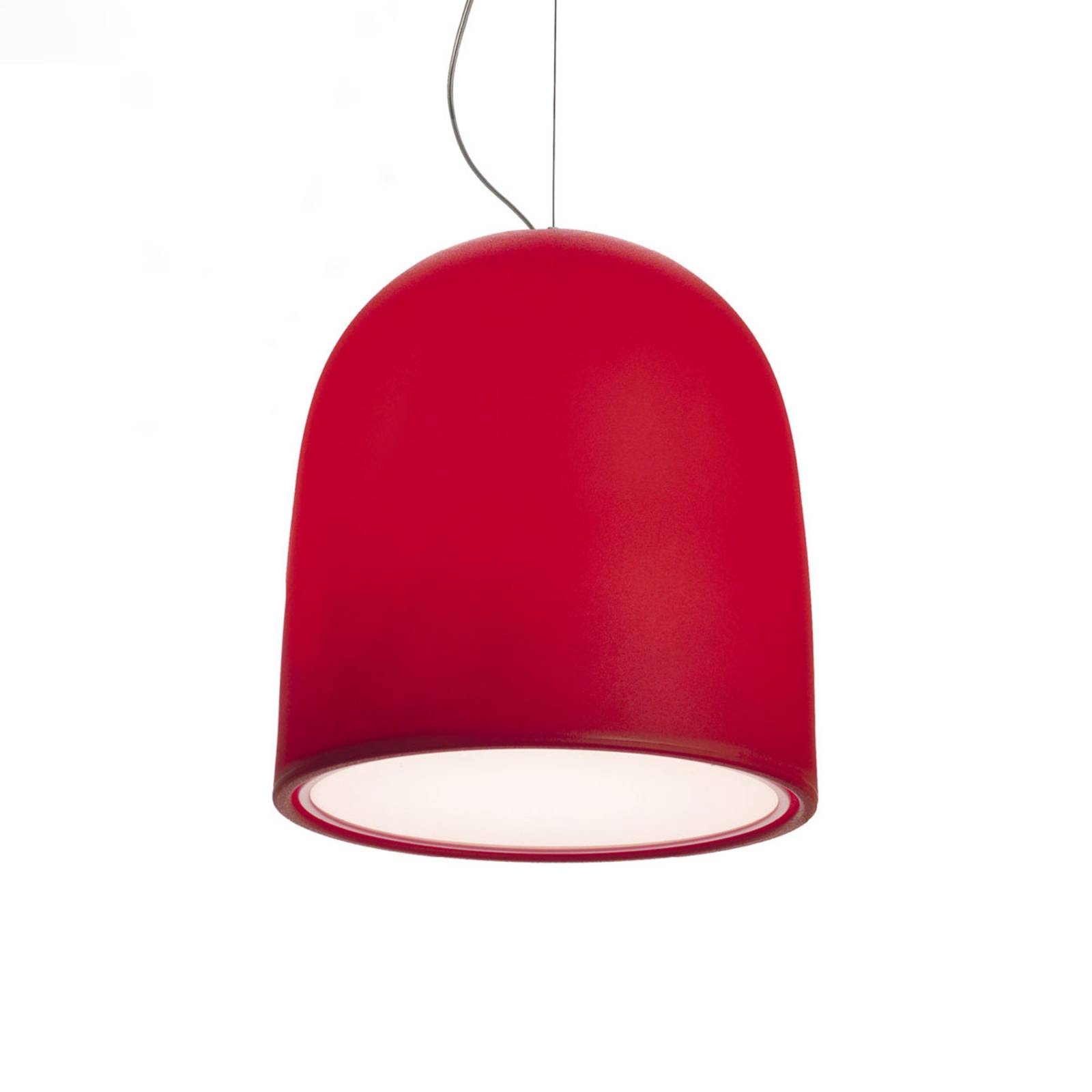 Modo Luce Campanone suspension Ø 33 cm rouge Modo Luce