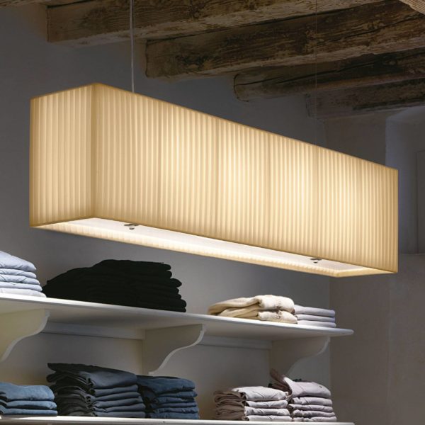 Modo Luce Rettangolo suspension 120 cm ivoire Modo Luce