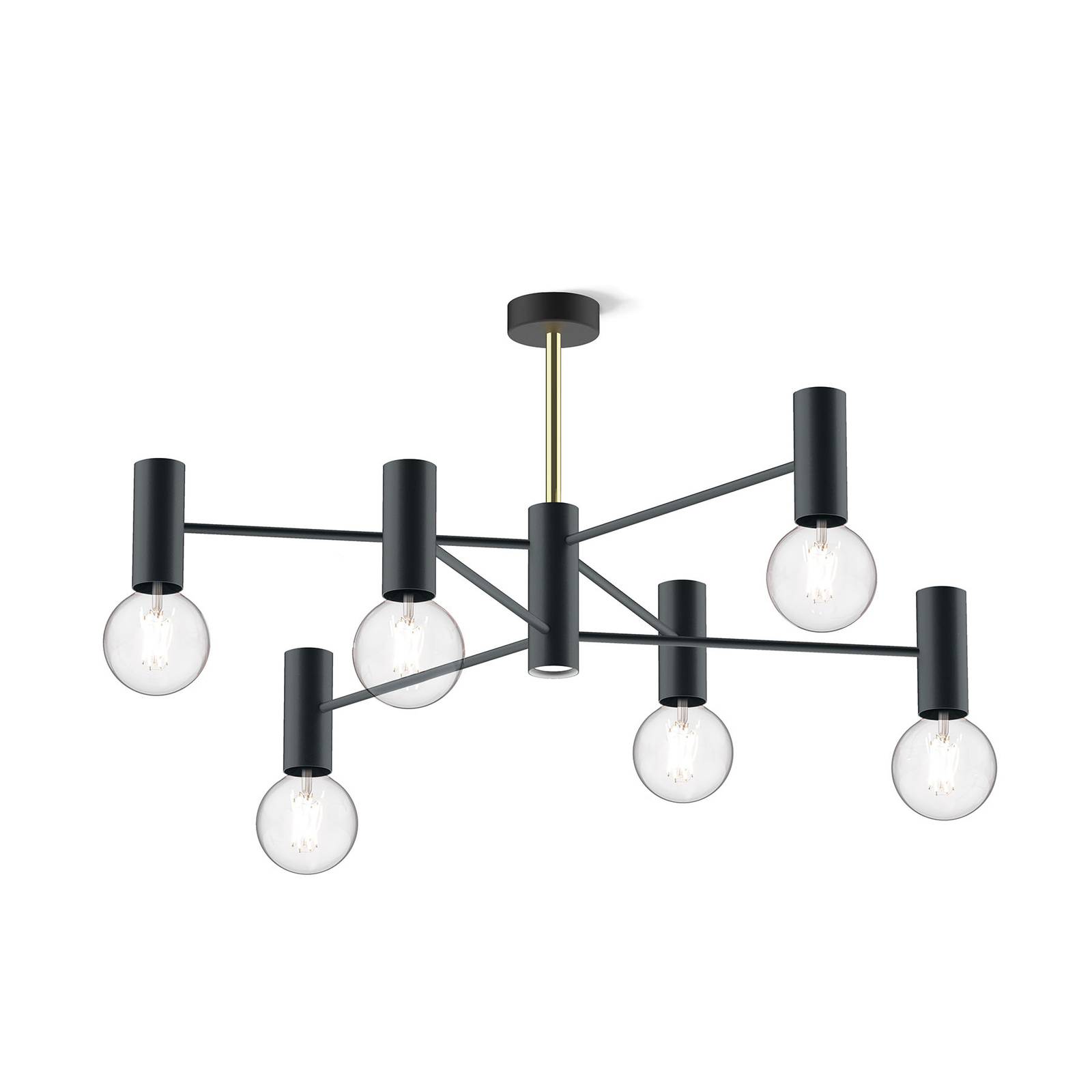 Modo Luce Chandelier plafonnier 13 l 107 cm noire Modo Luce