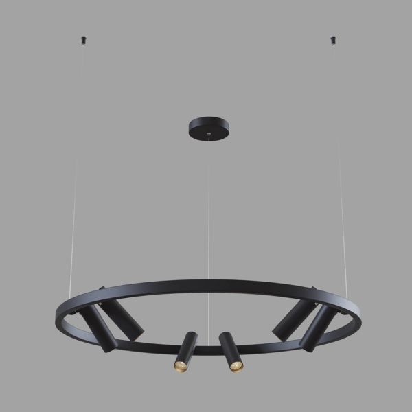 Maytoni Satellite suspension LED 3 300 K noire Maytoni