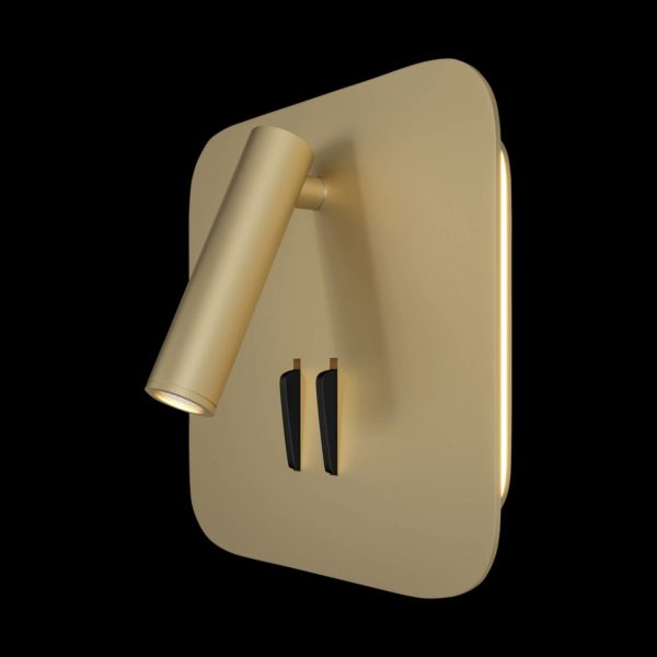 Maytoni los 176 applique LED 3 000 K angulaire or Maytoni
