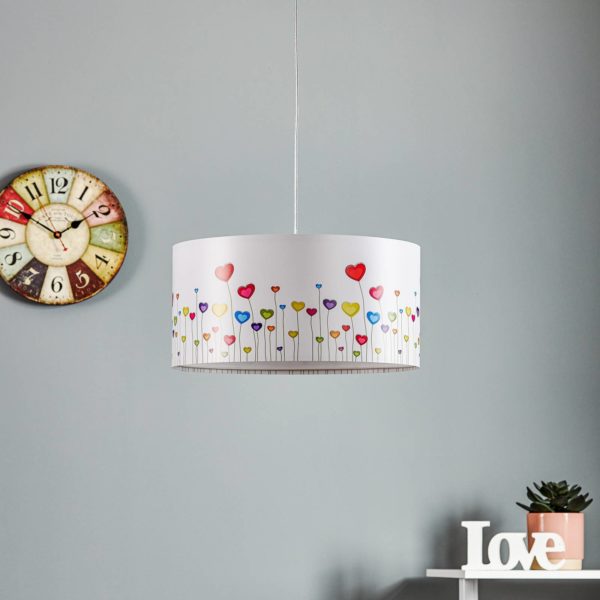 Maco Design Suspension pour chambre d’enfant Hearts Maco Design