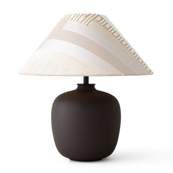 Audo Copenhagen Audo Torso lampe table LED brune/crème/beige 37 cm Audo Copenhagen