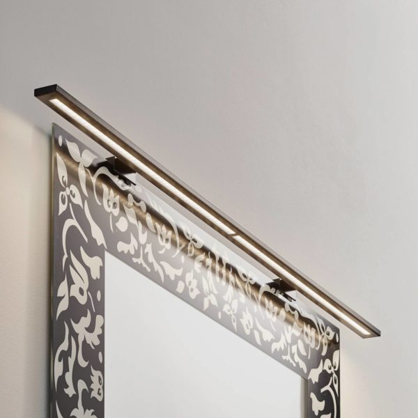 MCJ Applique pour miroir LED Espelho 80 cm noir 3.000 K MCJ