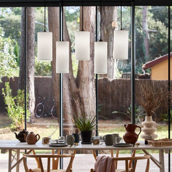 MARKET SET Cosiness suspension 5 lampes