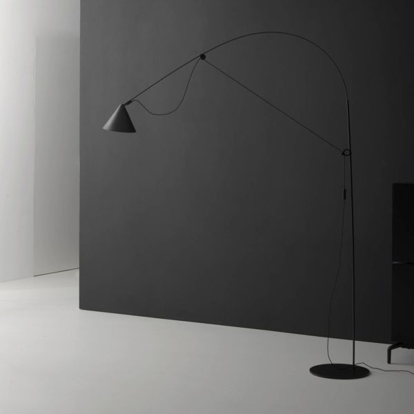 midgard AYNO L lampadaire noir/noir 2 700 K midgard