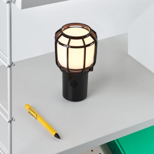 MARSET Chispa lampe à batterie LED IP44 noire Marset