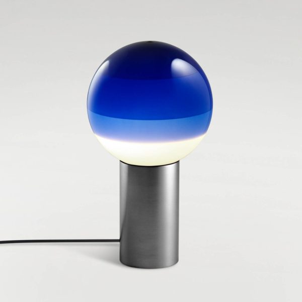 MARSET Dipping Light M lampe table bleu/graphite Marset