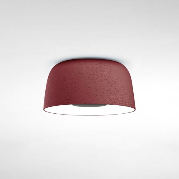 MARSET Djembé C 42.21 plafonnier Triac rouge Marset