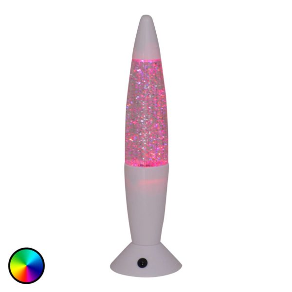 Näve Lampe lave LED Glitter Näve