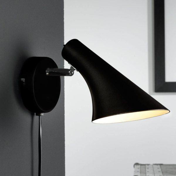 Nordlux Applique Vanila interrupteur câble à prise noire Nordlux