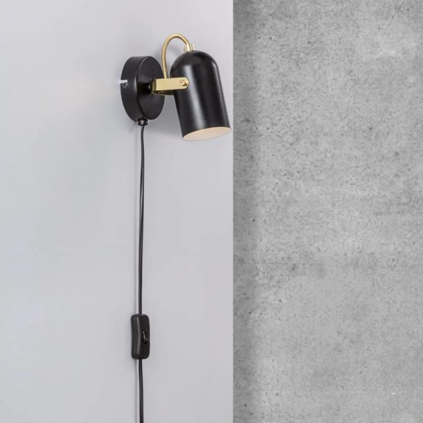 Nordlux Applique Lotus avec câble et prise Nordlux