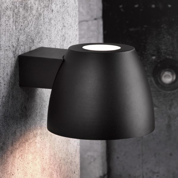 Nordlux Applique d’extérieur Bell en aluminium en noir Nordlux