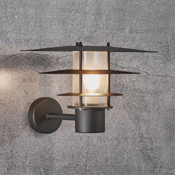 Nordlux Applique d’extérieur Bastia noire Ø 35 cm Nordlux