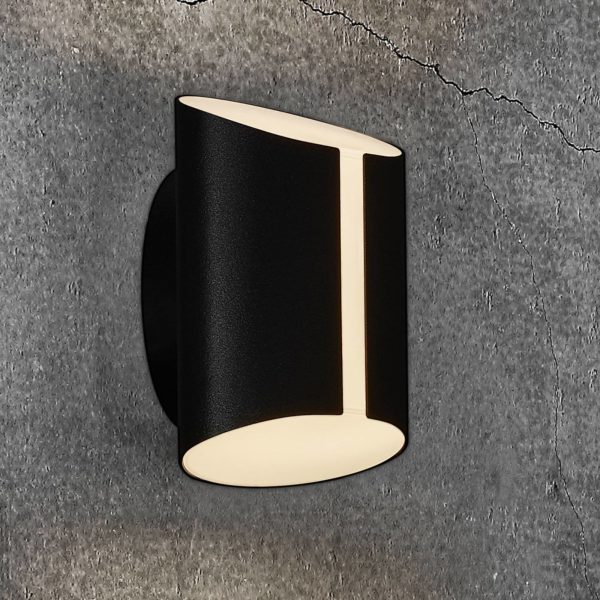 Nordlux Applique d'extérieur LED Grip CCT Smart Home noir Nordlux