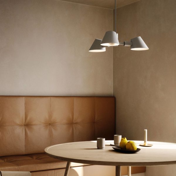 DFTP by Nordlux Suspension Stay à 3 lampes, grise DFTP by Nordlux