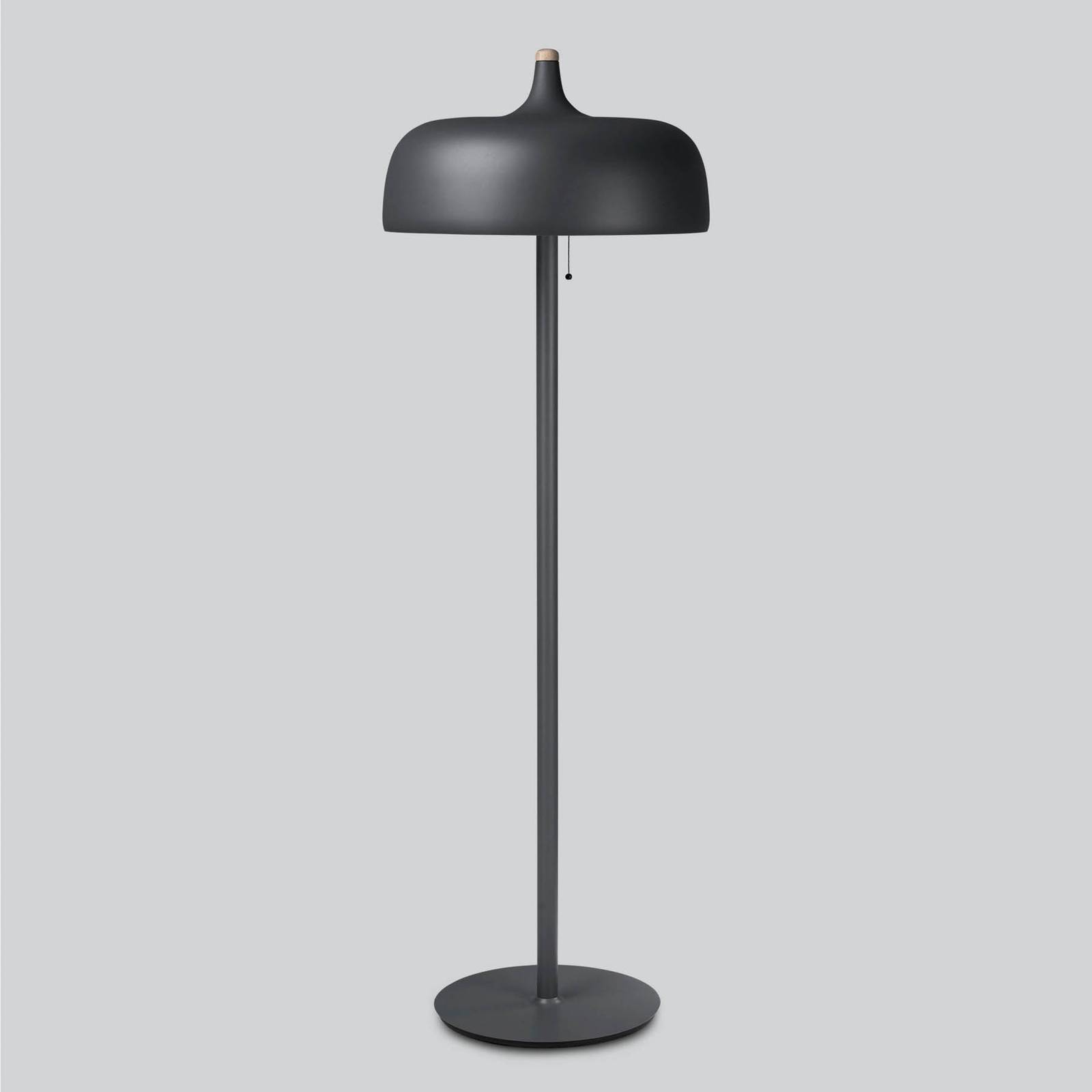 Northern Acorn lampadaire gris mat Northern