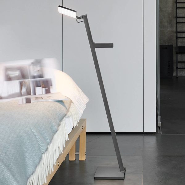 Nimbus Roxxane Leggera lampadaire LED, gris Nimbus