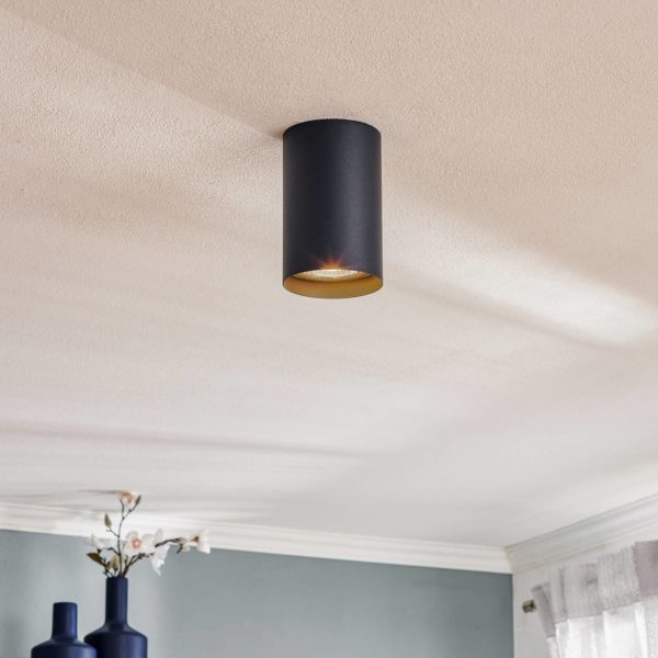 Euluna Spot pour plafond Bit M en forme de cylindre