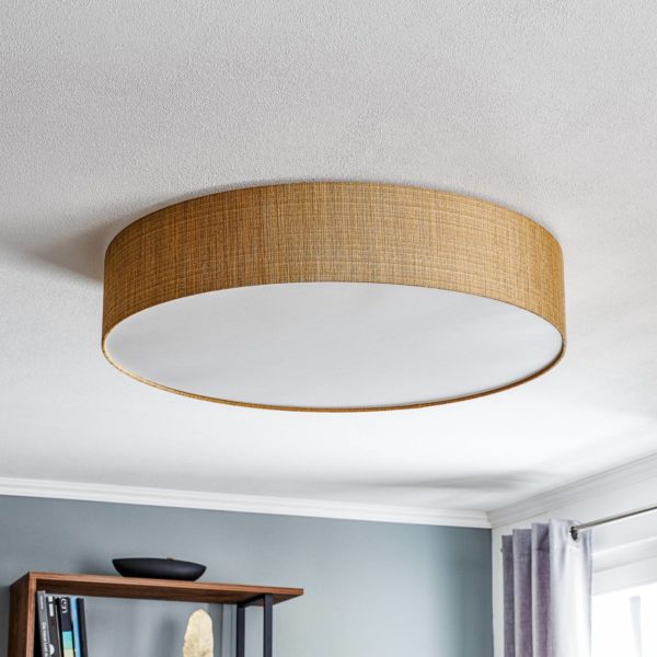 Euluna Plafonnier Turda, Ø 78 cm, doré Euluna