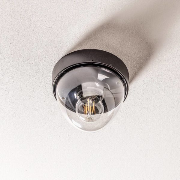 Euluna Plafonnier Nook avec abat-jour transparent