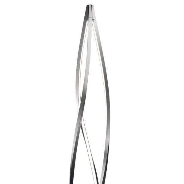 Nemo In The Wind lampadaire 2 700 K gris titane NEMO