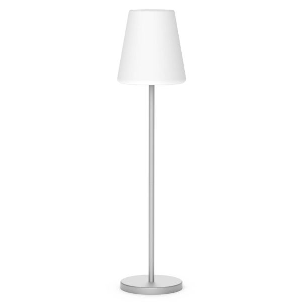 Newgarden Lola Slim 120 lampadaire solaire gris Newgarden