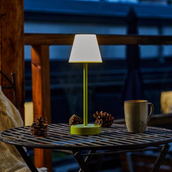 Newgarden Lola Slim lampe à poser LED, lime Newgarden