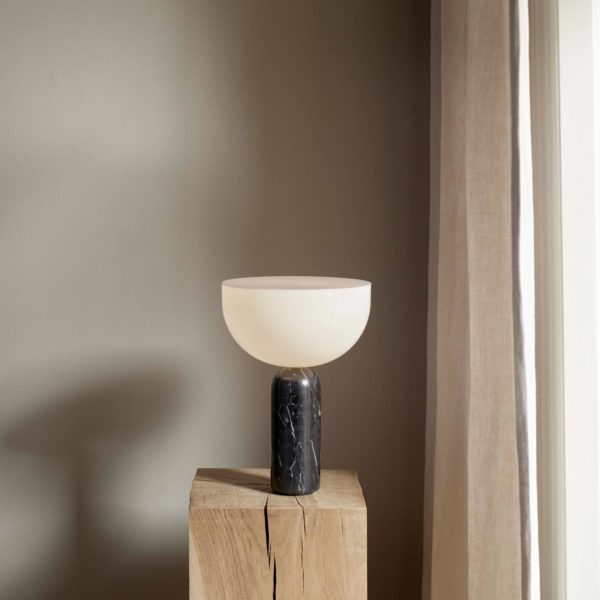 New Works Kizu Small lampe à poser, noire New Works