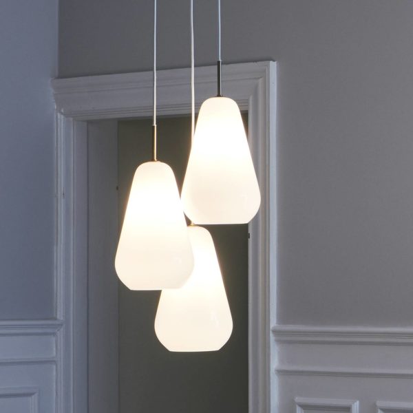 Nuura Aps Nuura Anoli 3 suspension, 3 lampes, blanche Nuura Aps