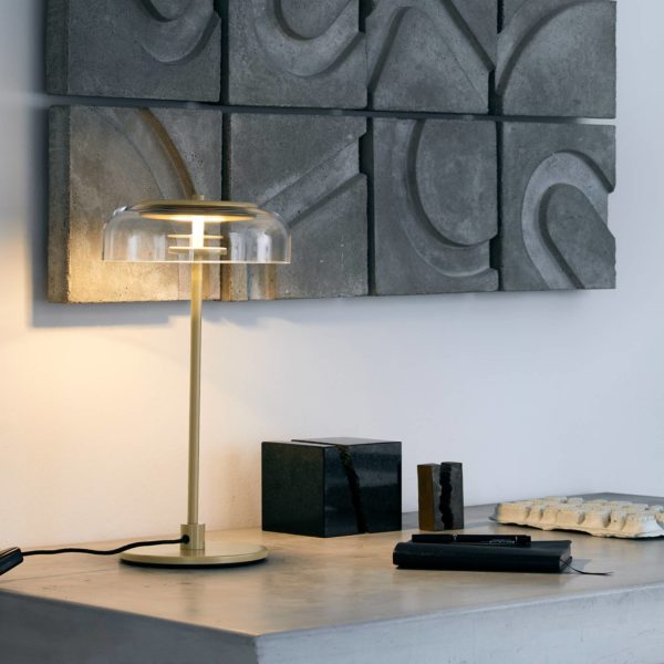 Nuura Aps Nuura Blossi Table lampe à poser LED doré Nuura Aps