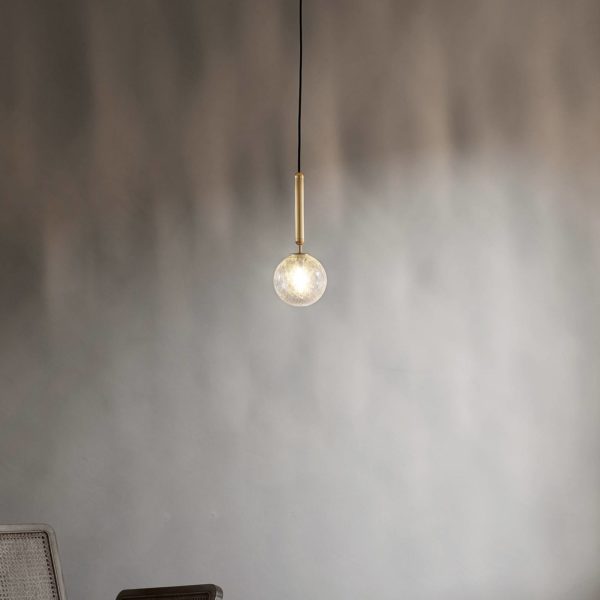 Nuura Aps Nuura Miira 1 Large suspension laiton/transparent Nuura Aps