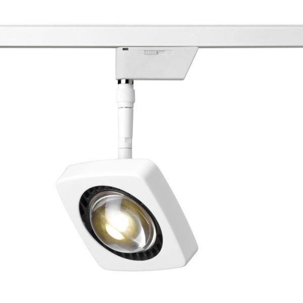Oligo Kelveen spot sur rail LED BC 90° blanc mat Oligo