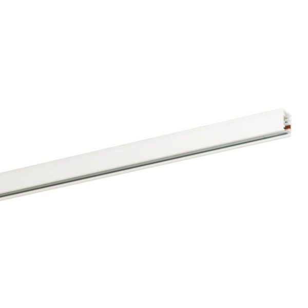 Oligo SMART.TRACK rail perforé 150 cm blanc mat Oligo