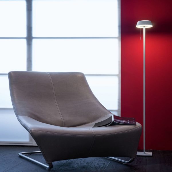OLIGO Glance lampadaire LED gris mat Oligo