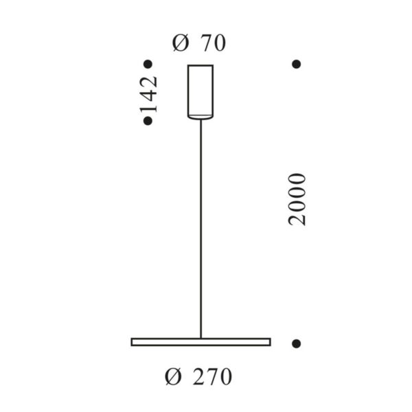 OLIGO Decent Max suspension LED aluminium brossé Oligo
