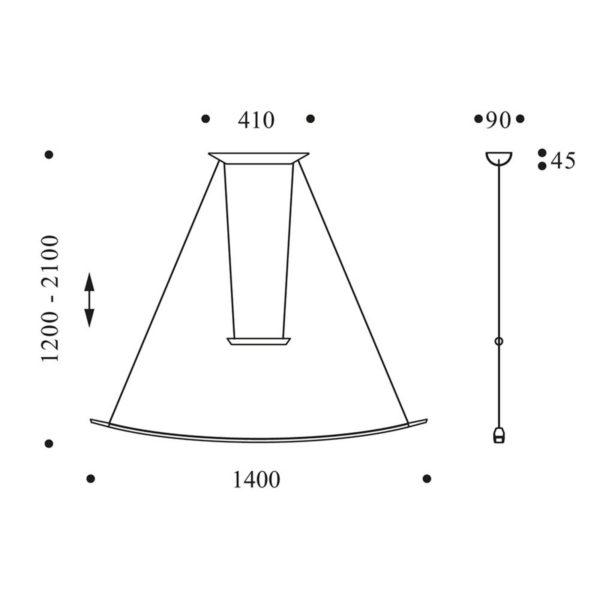 OLIGO Lisgo suspension LED