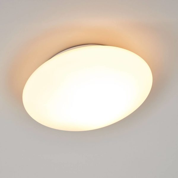 Orion Plafonnier Alba en verre opale
