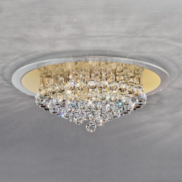 Orion Plafonnier en cristal TUILA