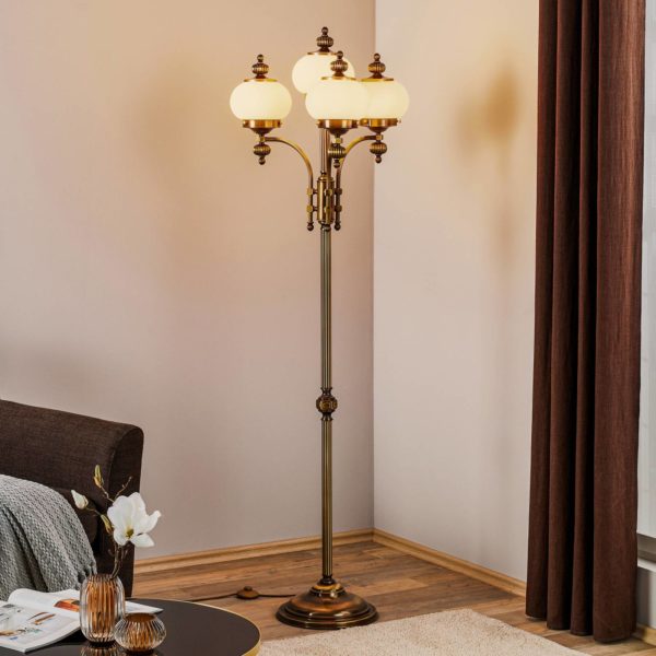 Orion Lampadaire 4 lampes Delia