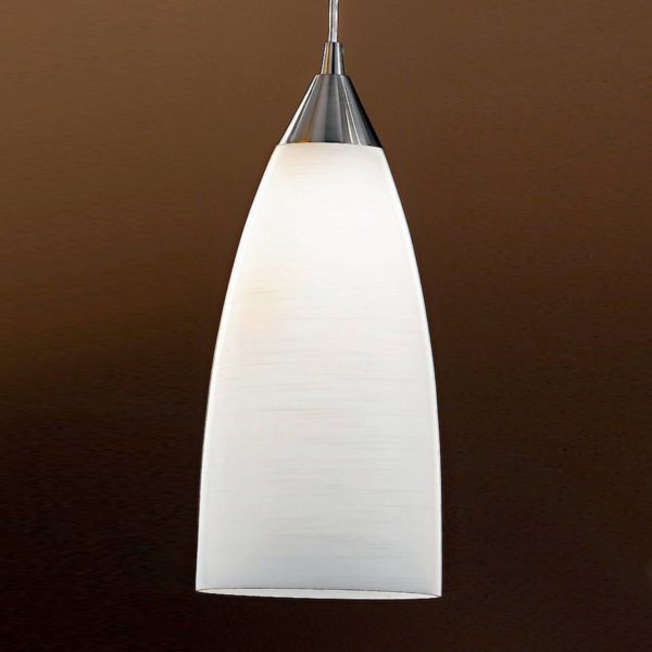 Orion Suspension Madina en verre, Ø 15 cm, blanche Orion