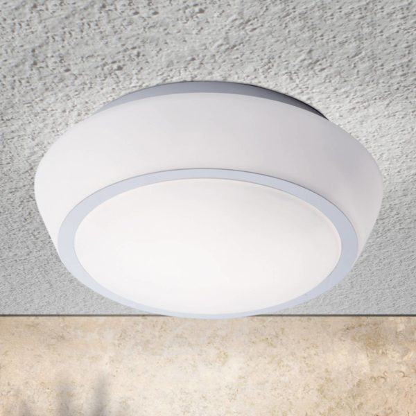 Orion Plafonnier en verre Pia avec IP44